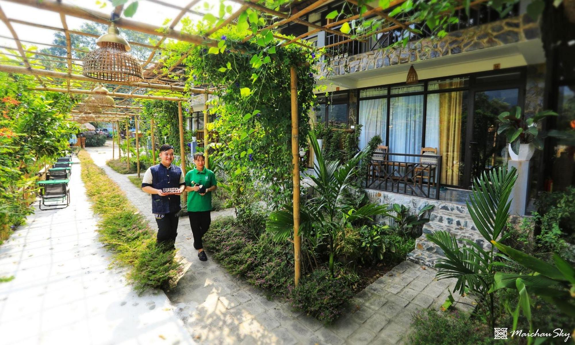 Mai Chau Sky Resort Eksteriør bilde